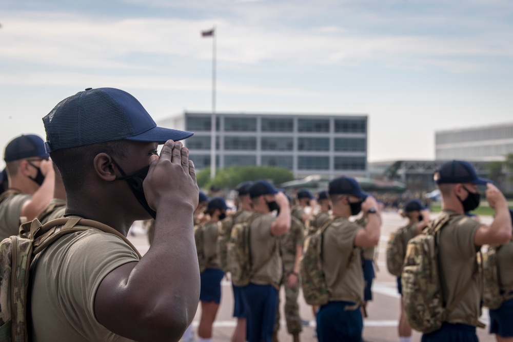 Academy basic cadets begin ROM