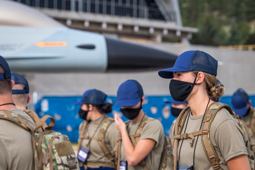 Academy basic cadets begin ROM