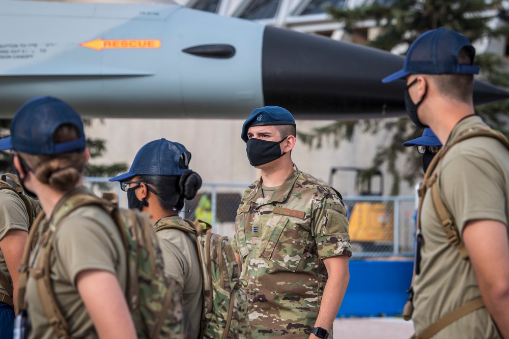 Academy basic cadets begin ROM