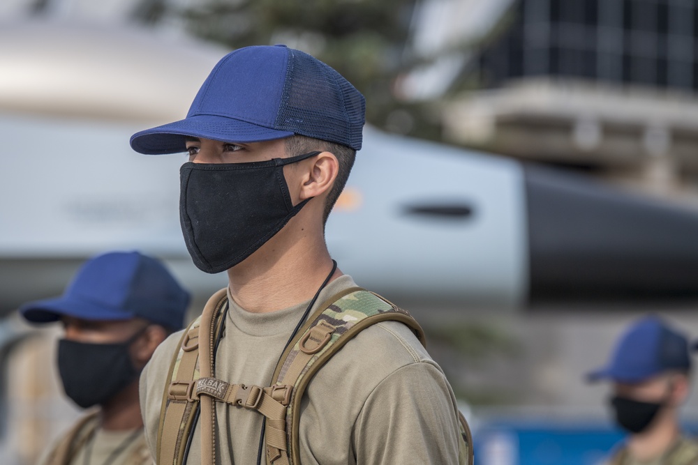 Academy basic cadets begin ROM