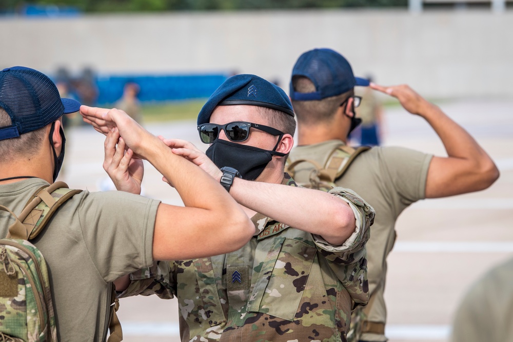 Academy basic cadets begin ROM