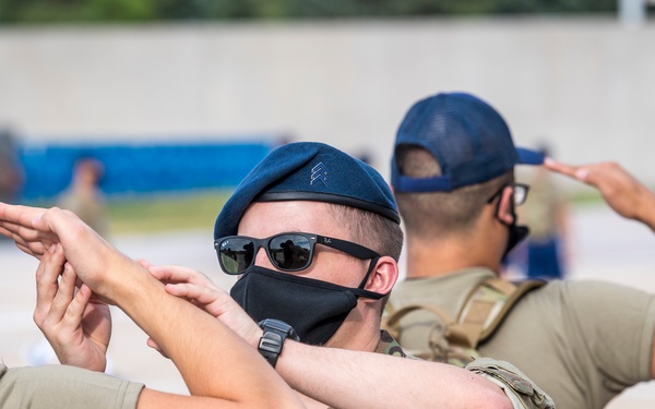 Academy basic cadets begin ROM