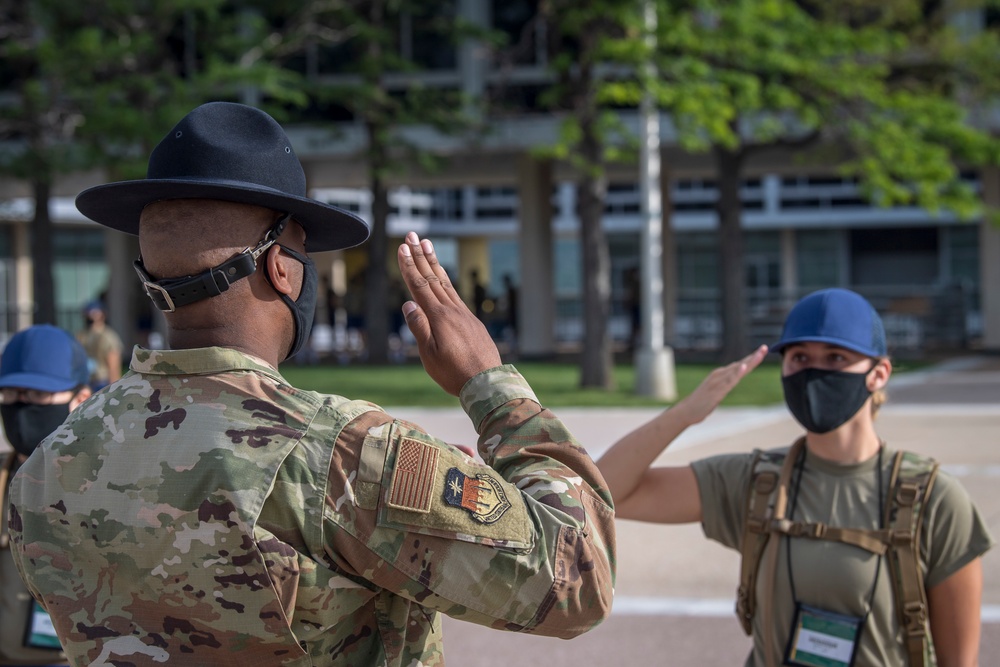 Academy basic cadets begin ROM