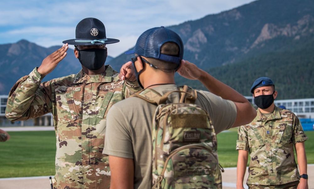 Academy basic cadets begin ROM