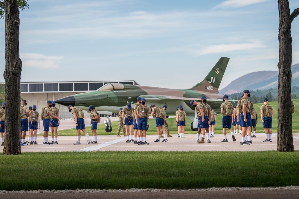 Academy basic cadets begin ROM