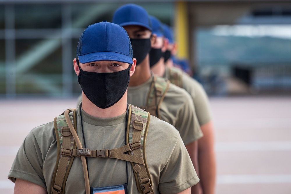 Academy basic cadets begin ROM