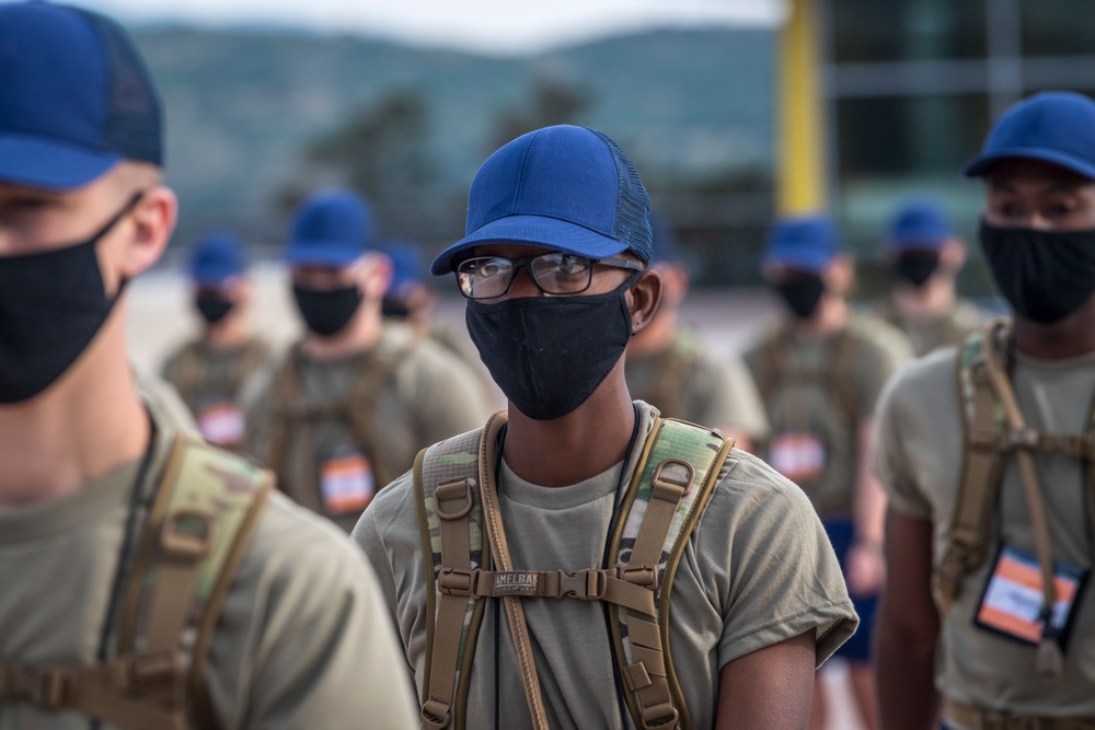 Academy basic cadets begin ROM