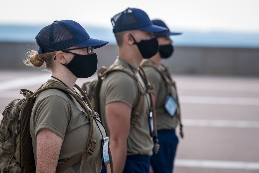 Academy basic cadets begin ROM