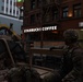 Cal Guard Soldiers stand watch in downtown Los Angeles during civil unrest response