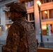 Cal Guard Soldiers stand watch in downtown Los Angeles during civil unrest response