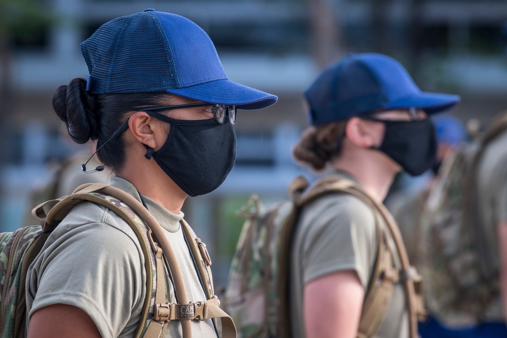 Academy basic cadets begin ROM