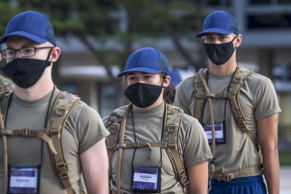 Academy basic cadets begin ROM