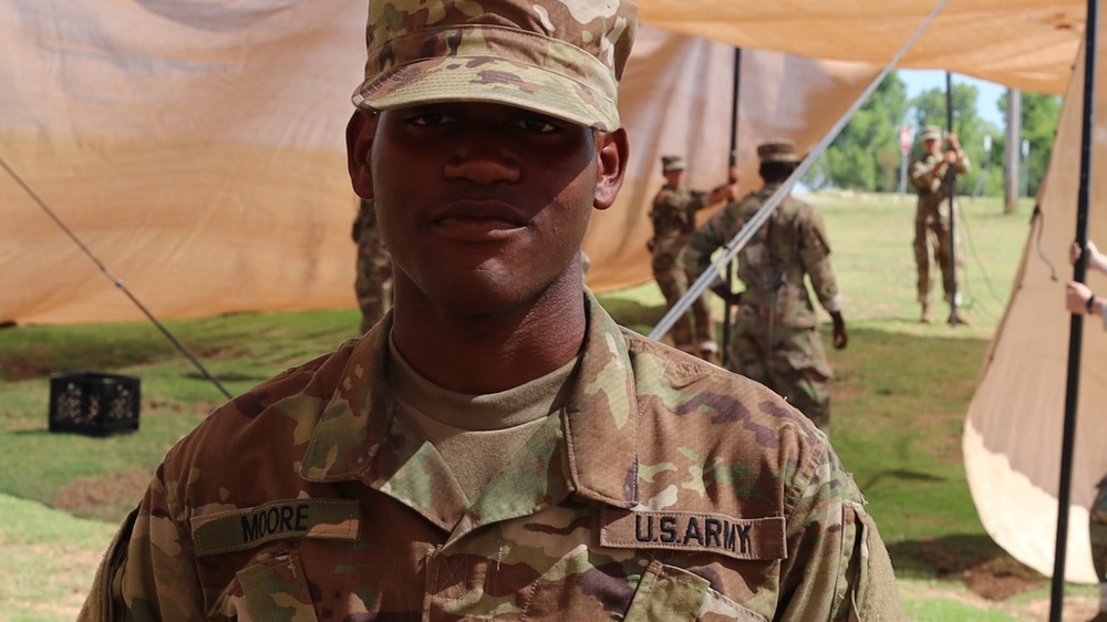 Soldier signs up for passion in Army profession