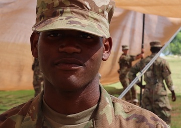 Soldier signs up for passion in Army profession