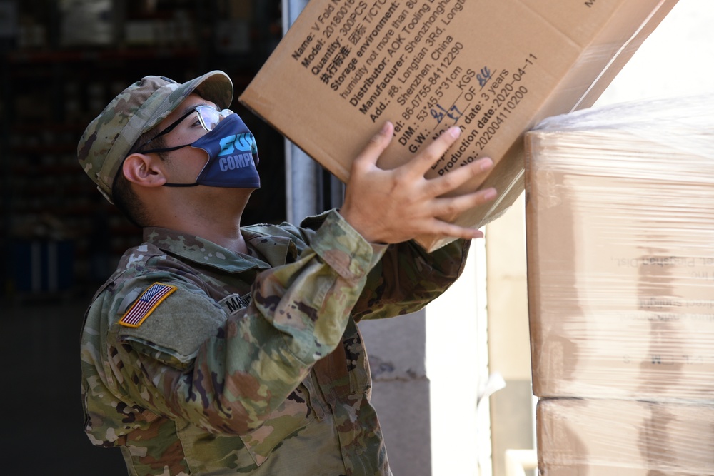 Arizona National Guard delivers PPE material for Gila County residents