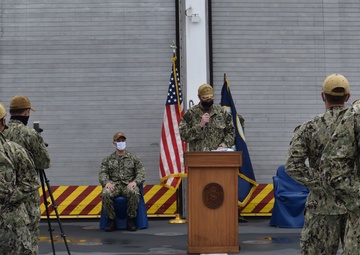USS Montgomery Change of Command