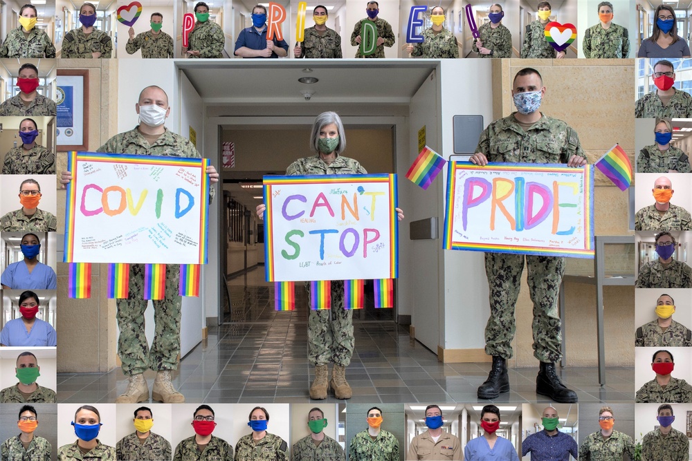 &quot;COVID can't stop Pride&quot; at NMRTC Bremerton