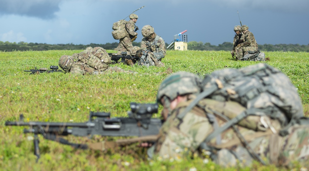 Paratroopers conduct Joint Forcible Entry Operation on Guam
