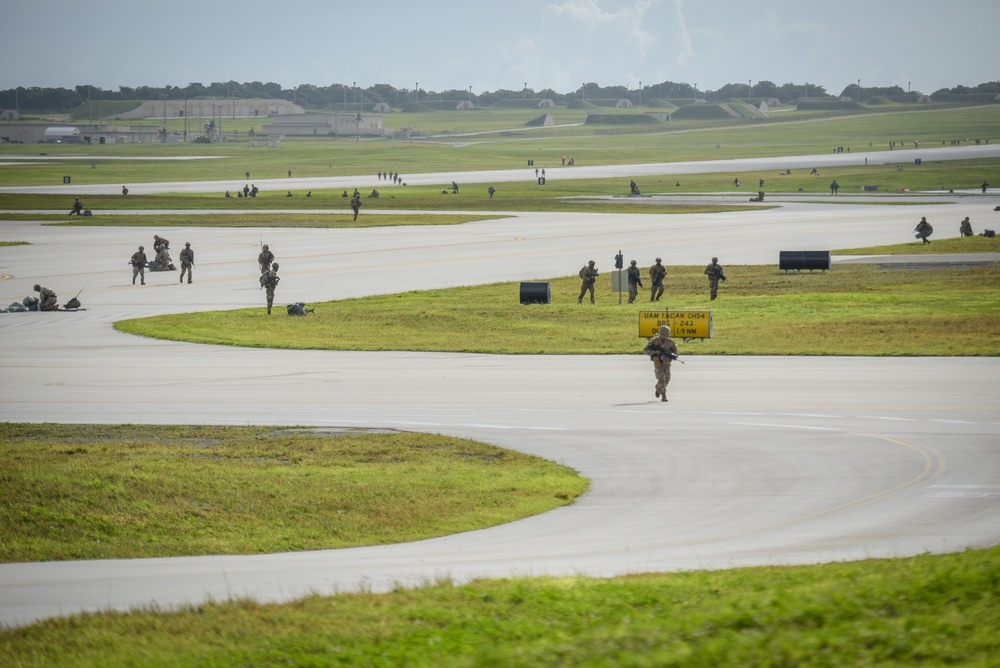 Paratroopers conduct Joint Forcible Entry Operations on Guam