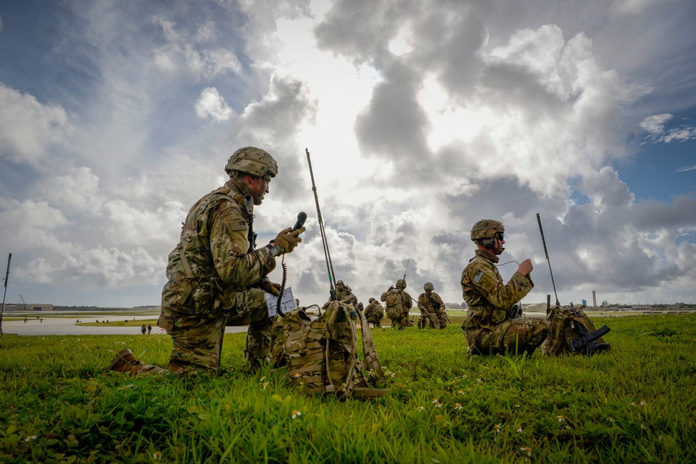 Paratroopers conduct Joint Forcible Entry Operations on Guam