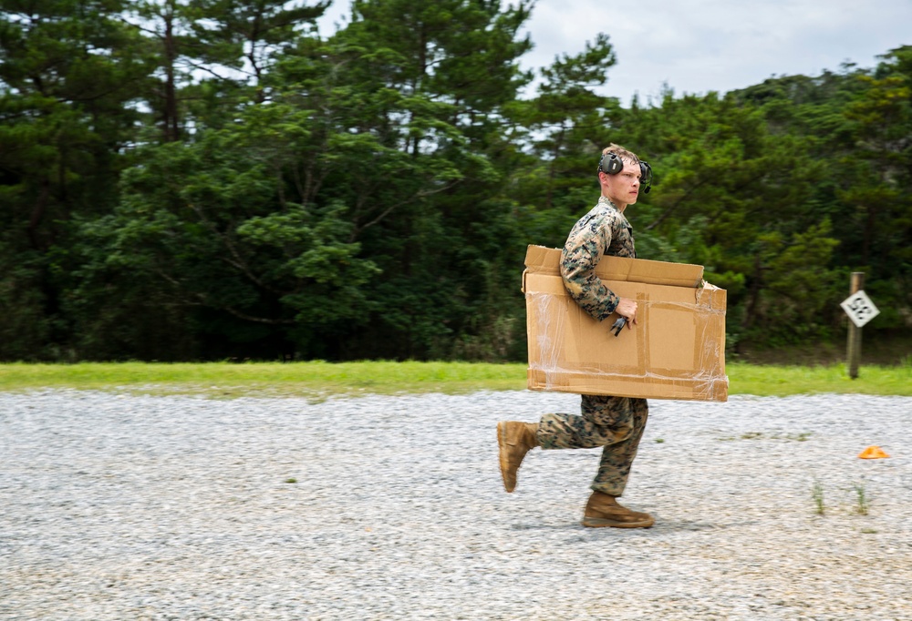 Recon Marines keep their shooting skills sharp