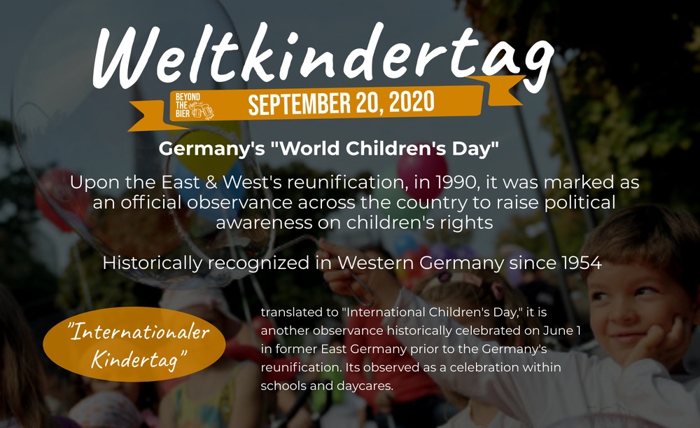 Beyond the Bier: Weltkindertag