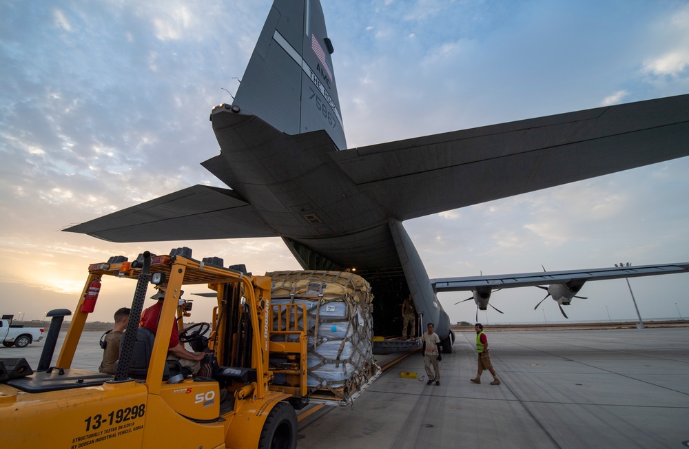 75th EAS delivers supplies to outstation in Somalia