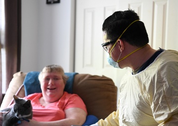 Ohio Guard team provides lifeline for assisted living facility overwhelmed by COVID-19