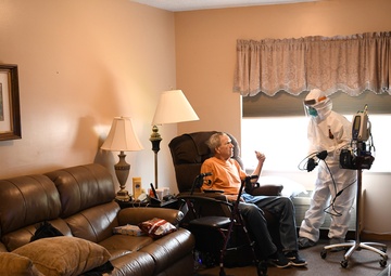 Ohio Guard team provides lifeline for assisted living facility overwhelmed by COVID-19