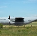 C-130 Hercules training aircraft at Fort McCoy