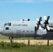 C-130 Hercules training aircraft at Fort McCoy