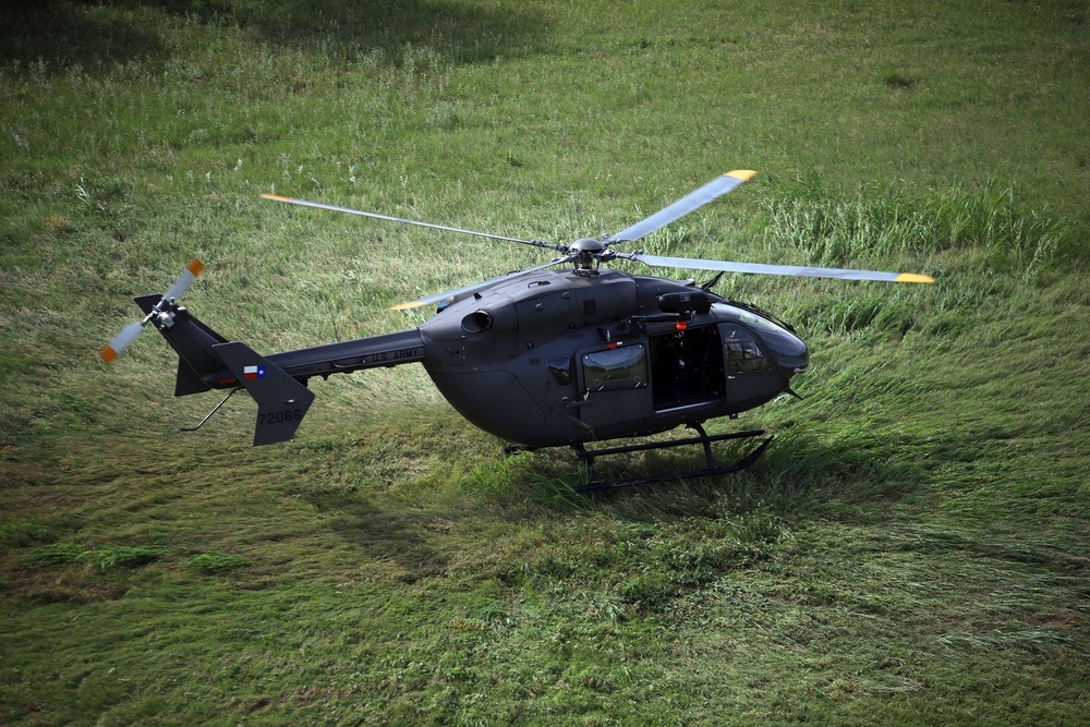 Texas Military Department Search and Rescue Hoist Training