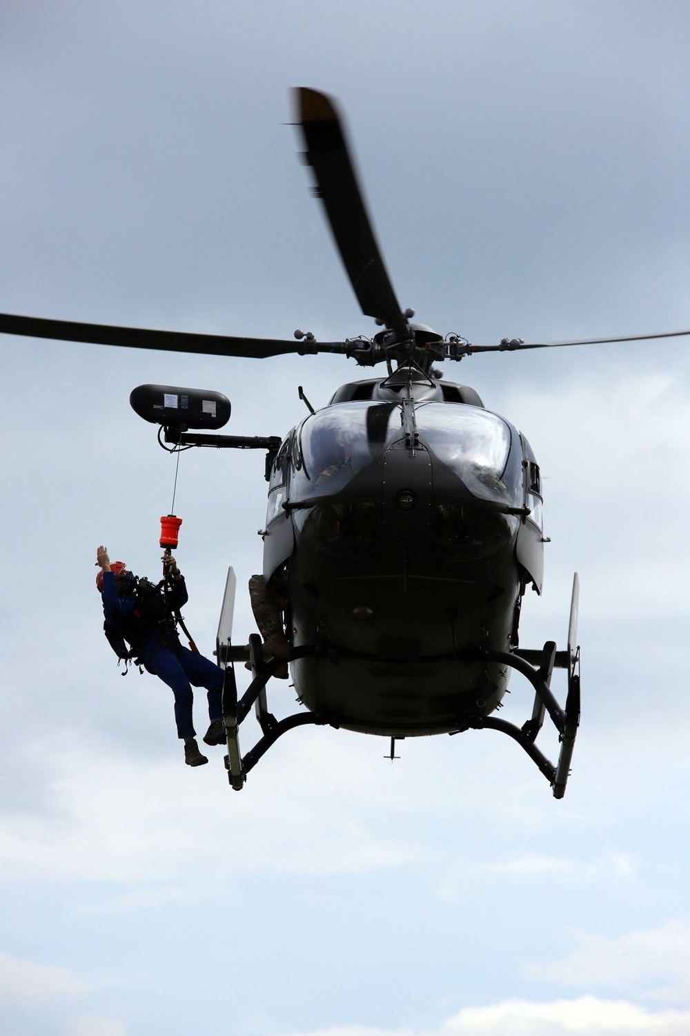 Texas Military Department Search and Rescue Hoist Training