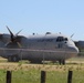 C-130 Hercules training aircraft at Fort McCoy