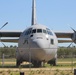 C-130 Hercules training aircraft at Fort McCoy