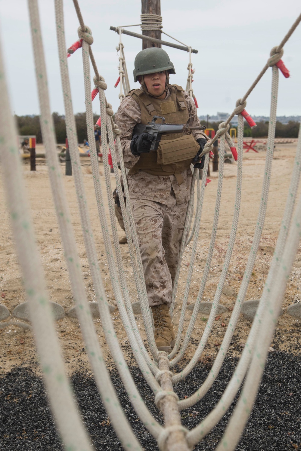 India Compant Bayonet Assault Course