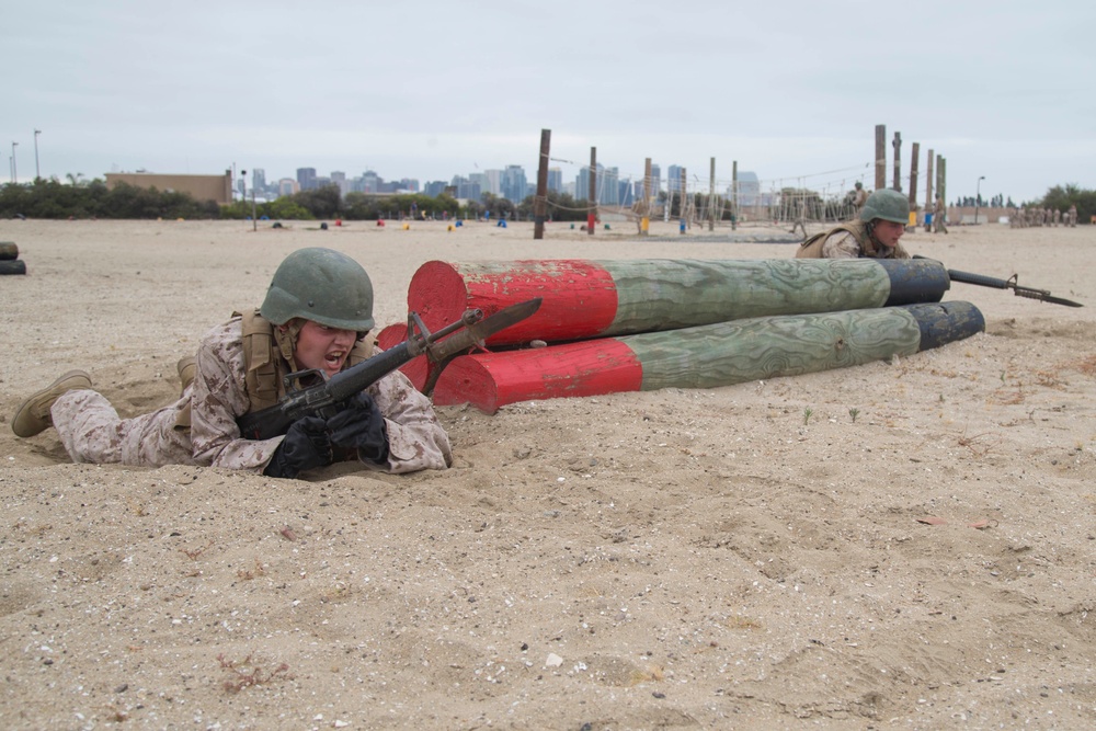 India Compant Bayonet Assault Course