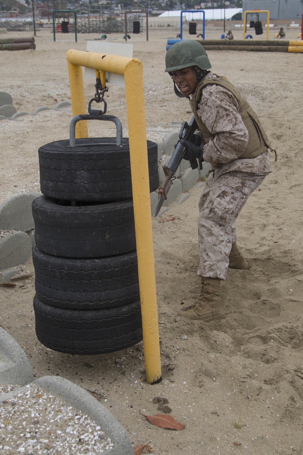 India Compant Bayonet Assault Course