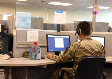 Arizona National Guard service members help with COIVID-19 exposure notifications