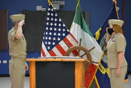 U.S. NMRTC Sigonella Conducts Change of Command Ceremony