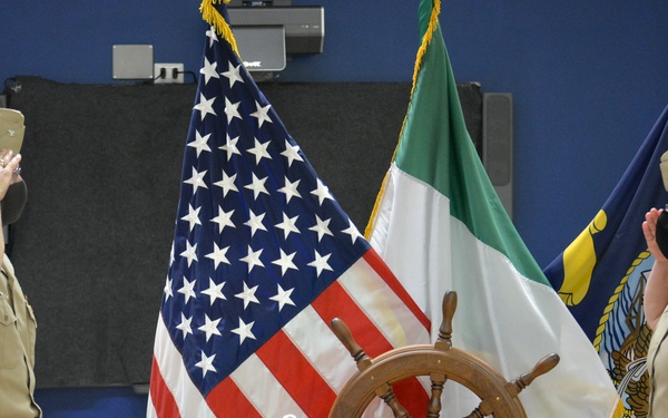 U.S. Naval Medical Readiness Training Command Sigonella Conducts Change of Command