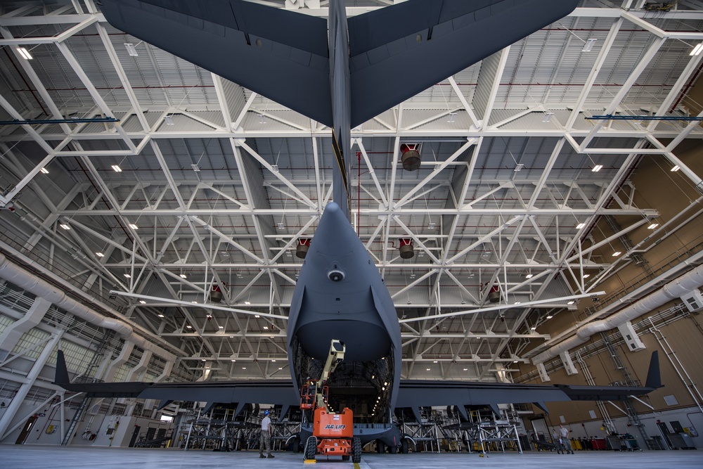 Globemaster inspection