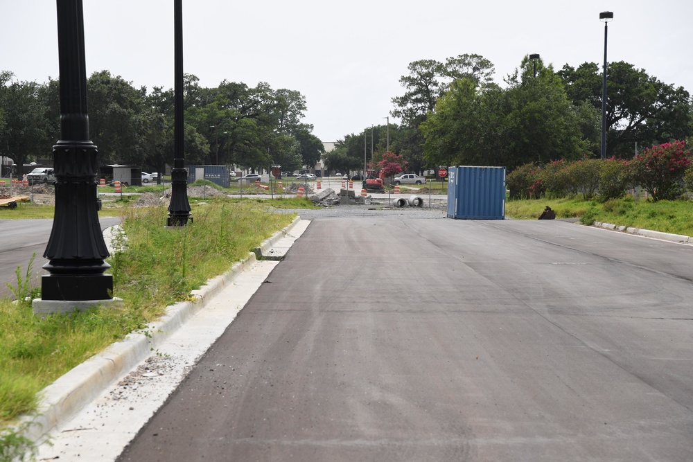 New Division Street Gate entrance construction update