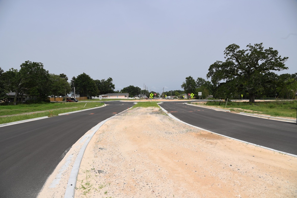 New Division Street Gate entrance construction update