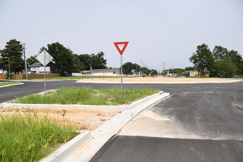 New Division Street Gate entrance construction update
