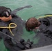 Underwater Construction Team 1 conducts dive supervisor drills.