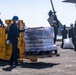 USS New York receives supplies
