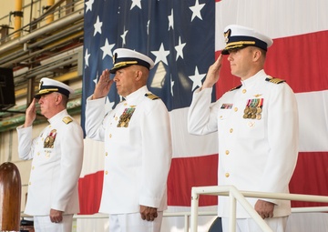 Coast Guard Air Station Elizabeth City, N.C., change of command