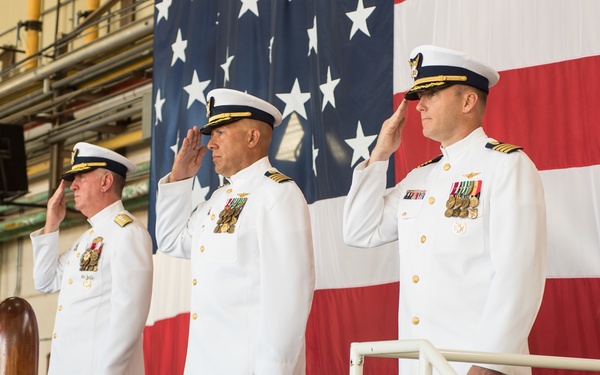 Coast Guard Air Station Elizabeth City, N.C., change of command