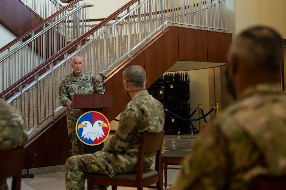 U.S. Army Reserve Relinquishment of Command